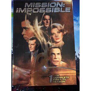 Mission Impossible DVD The Original TV Series Complete First Season Used Box Set